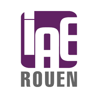 Logo IAE ROUEN - Établissement scolaire ayant protégé ses étudiants par l'achat de protections de verre anti-drogue